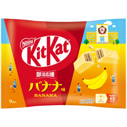 Nestle KitKat Banana Flavor Chocolate Wafer 9 pcs