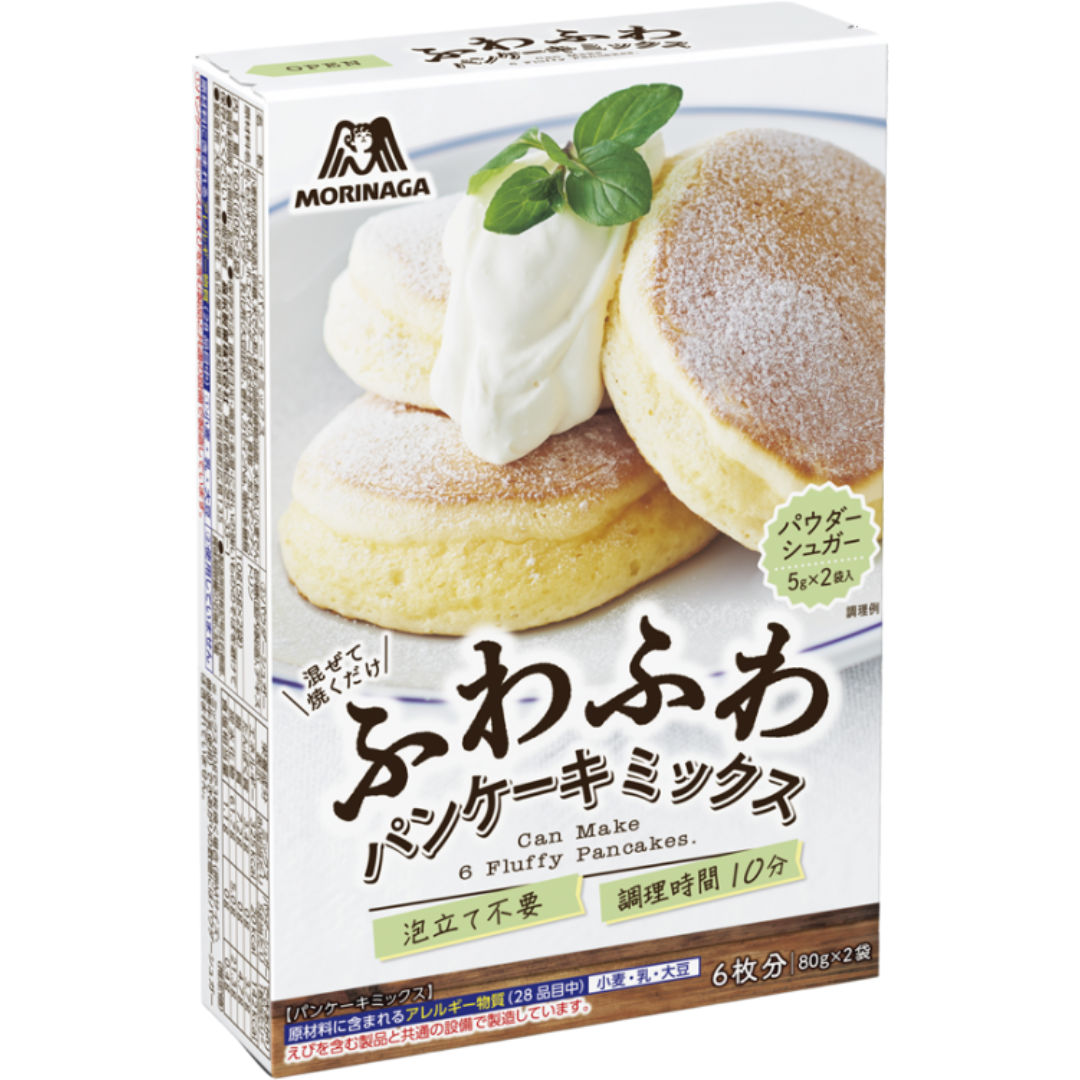 Morinaga Home Cafe Time Fluffy Souffle Pancake Mix 170g