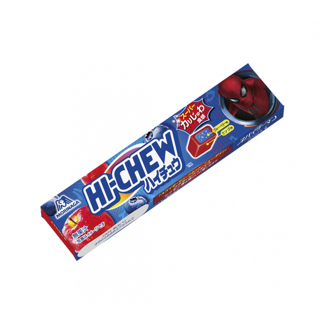 Morinaga Hi-Chew Double Web Apple & Blueberry 12 Pieces – Japanese Chewy Candy