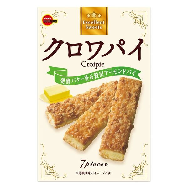 Bourbon Excellent Sweets Croipie Almond Pie 7pcs