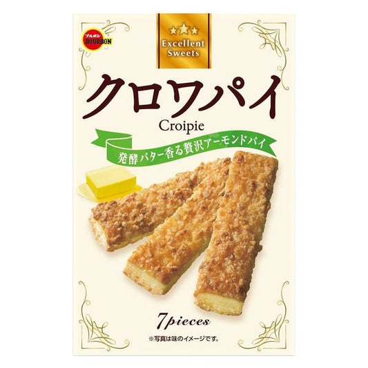 Bourbon Excellent Sweets Croipie Almond Pie 7pcs