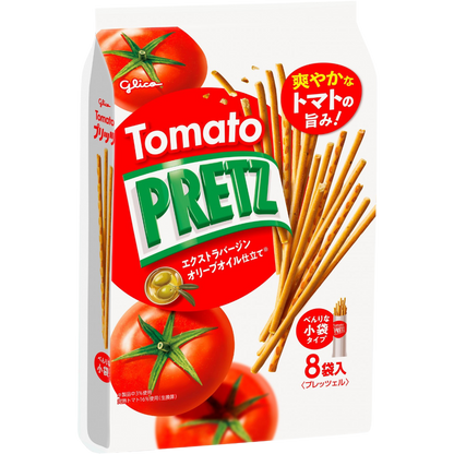 Pretz Biscuit Sticks – Tomato Flavour | Glico Japan 109.6g | Family Size