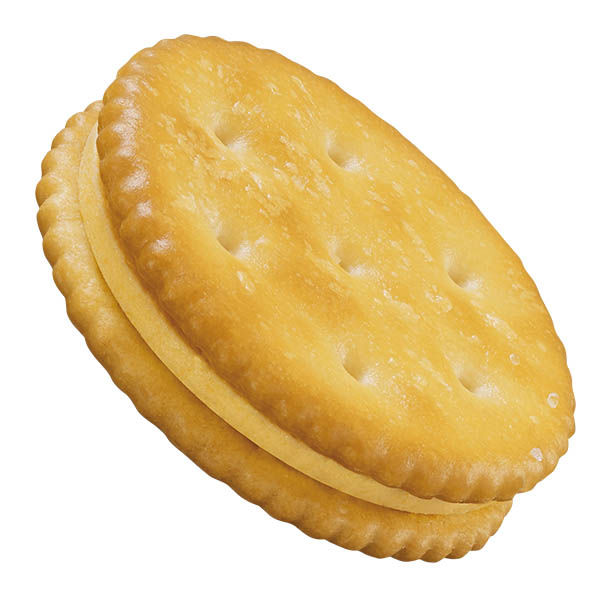 YBC Levain Prime Cheese Sand Cracker Cheddar & Gouda 16pcs