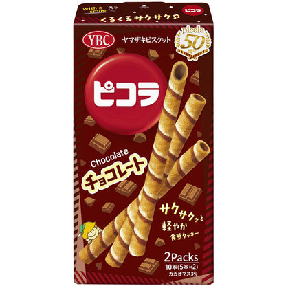YBC Picola Classic Series Chocolate Cream Crispy Cookie Sticks 49g