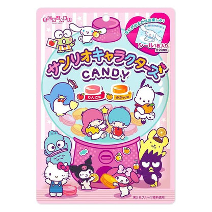 Senjaku Sanrio Characters Fruit Candy With Sticker 47g