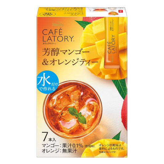 AGF Blendy Café Latory Mellow Mango & Orange Tea 7pcs