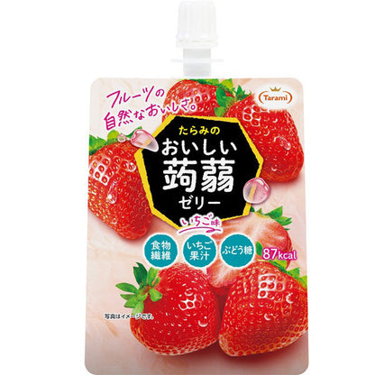 Tarami Puru Puru Konjac Jelly White Peach Flavor 150g