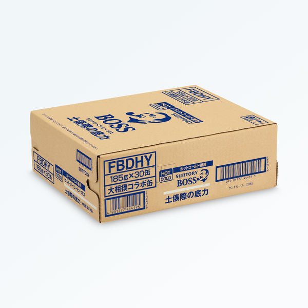 Suntory Boss Dohyo-giwa no Sokojikara Blended Coffee Low Sugar 185g