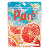 Kanro Pure Spring Sky Pink Grapefruit Soda Gummy 52g