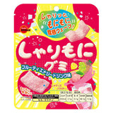 Bourbon Sha-ri Mo-ni Gummy Candy Fruity Soda Flavor 57g