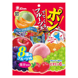 Lion Fruit Ball Assorted Fruit Juice Candy 111g