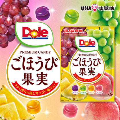 UHA Dole Series Gohoubi Fruit Premium Mixed Candy 84g