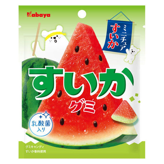 Kabaya Seasonal Edition Watermelon Shaped Gummy 50g
