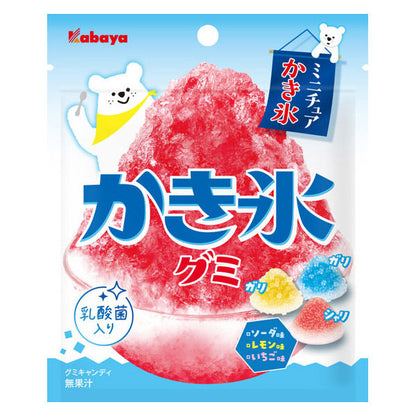 Kabaya Miniature Kakigori Shaved Ice Gummy 55g