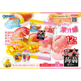 Orihiro Purunto Konjac Jelly Mango And Peach 12pcs