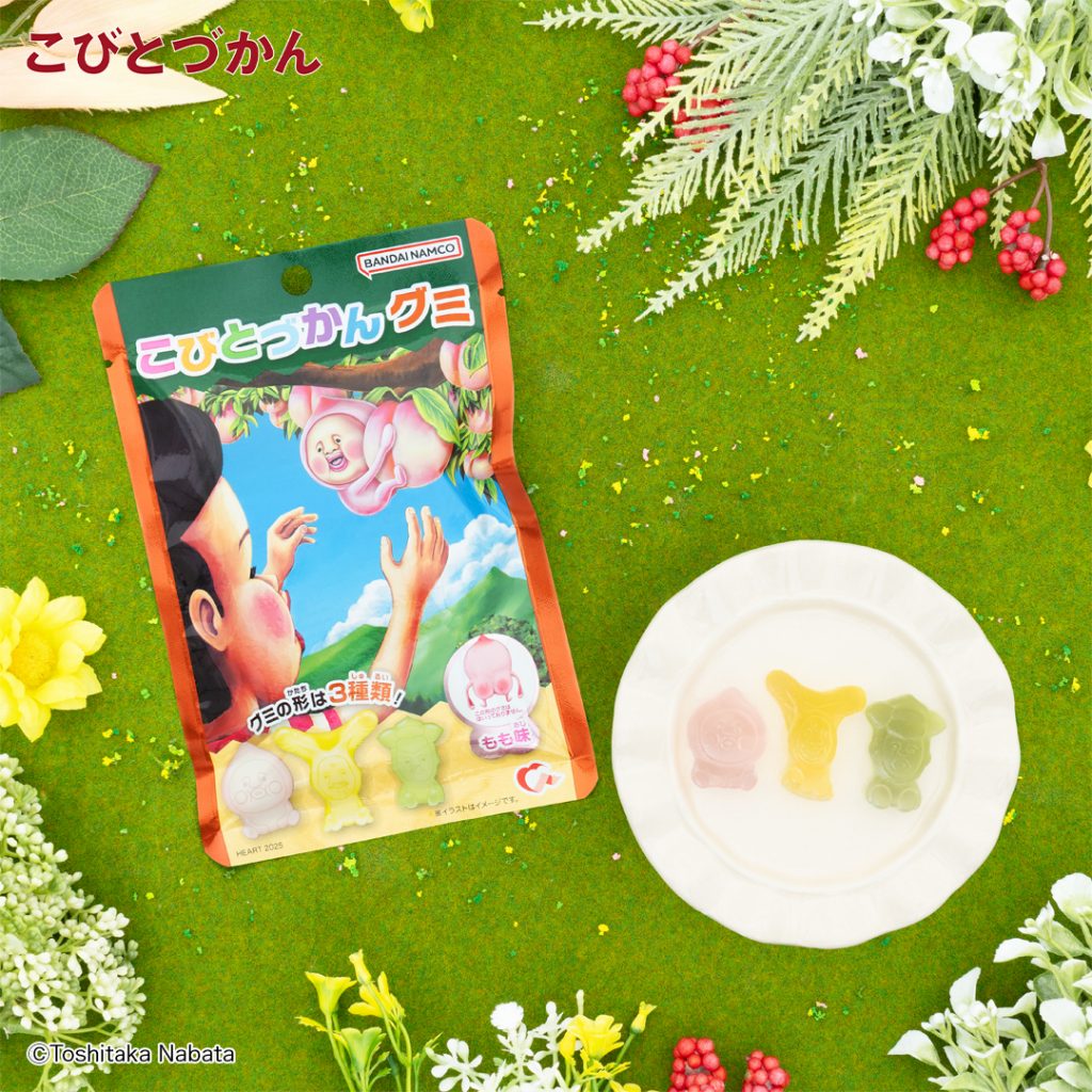 Bandai Heart Kobito Dukan Series Peach Flavor Gummy 28g