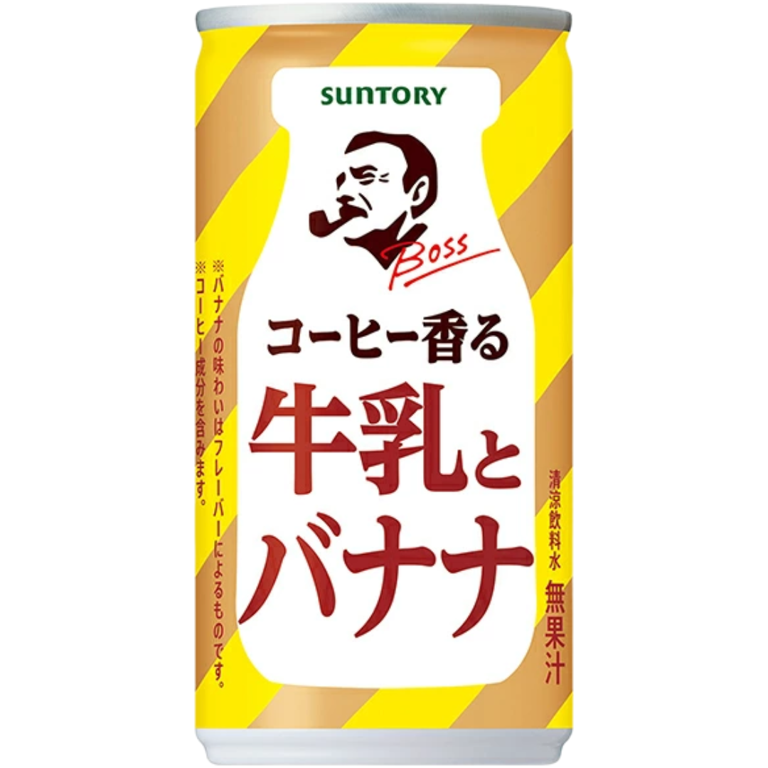 Suntory Boss Coffee Scented Milk And Banana 185g
