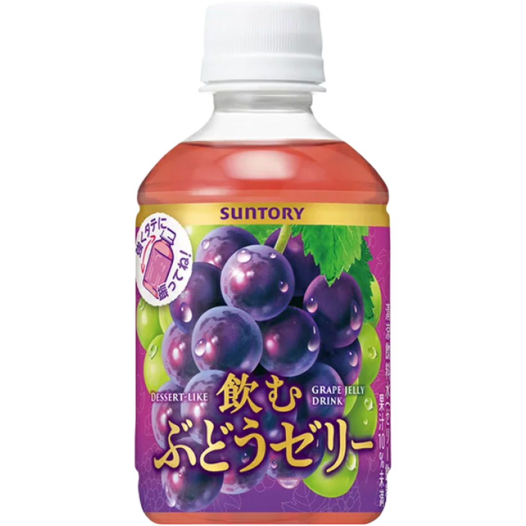 Suntory Dessert-Like Shake Grape Jelly Drink 270ml