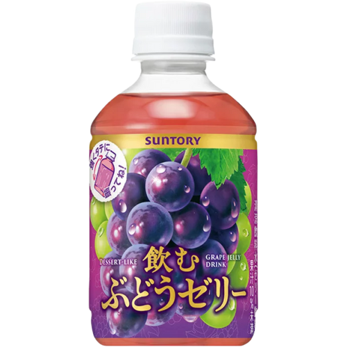 Suntory Dessert-Like Shake Grape Jelly Drink 270ml