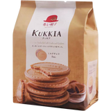 Akai Bohshi KUKKIA Gaufrette & Cookie Milk Chocolate Sandwich Biscuits 8 pcs