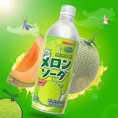 Sangaria Melon Soda Ramune 500ml