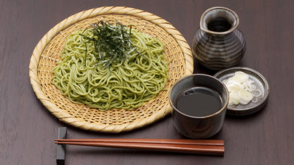 Shigeno Seimen Ajisenryu Shizuoka Matcha Soba Noodles 200g