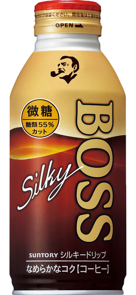 Suntory BOSS Silky Drip Low Sugar Coffee
