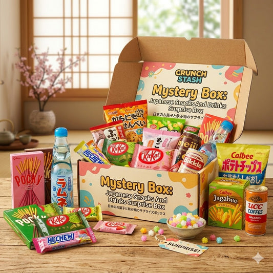 Crunch Stash Japanese Snack Mystery Box $39.99 | Value Over $60