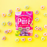 Kanro Pure Ring Assorted Fruit Gummy Candy 63g
