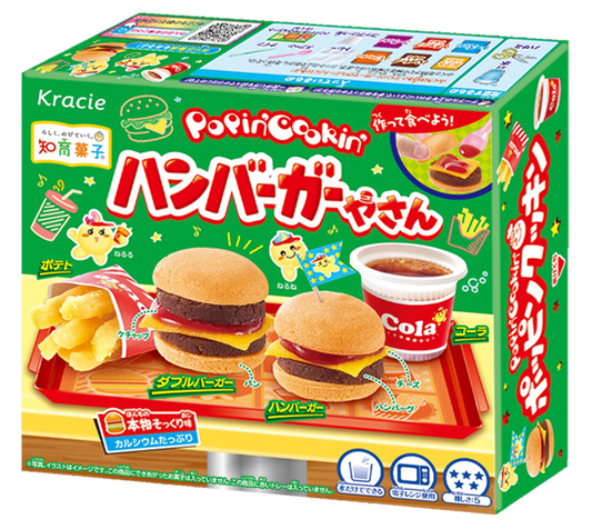 Kracie Popin' Cookin' DIY Happy Hamburger Kit 22g