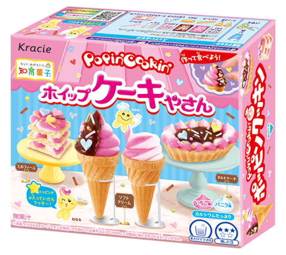 Kracie Popin' Cookin' DIY Whipped Cake Shop Kit 27g