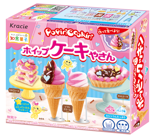 Kracie Popin' Cookin' DIY Whipped Cake Shop Kit 27g