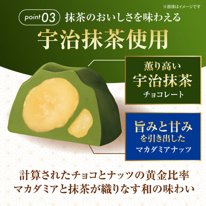 Meiji Macadamia Matcha Chocolate 9 Pcs