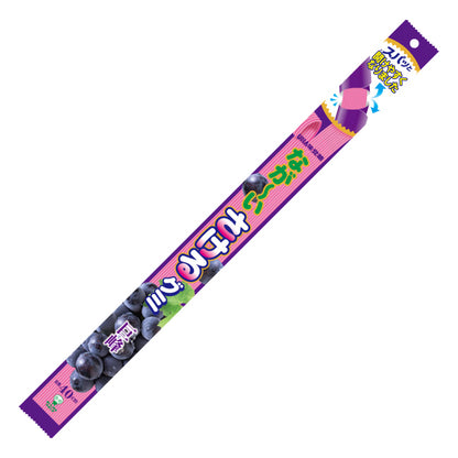 UHA Mikakuto Sakeru Series Long Grape Gummy 40cm 32g
