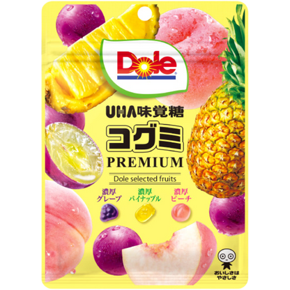 UHA Kogumi Premium Dole Selected Fruits Gummy 67g