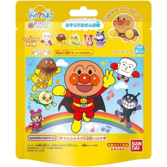 Bandai Anpanman Bikkura Tamago Bath Ball With Surprise Toy 75g