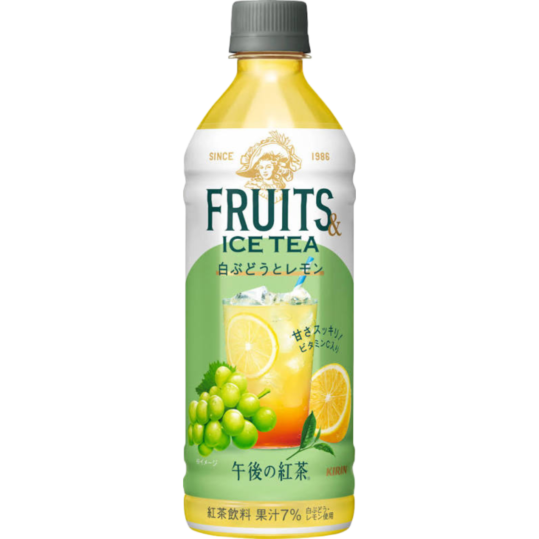 Kirin Afternoon Fruits & Ice Tea White Grape & Lemon Ice Tea 500ml