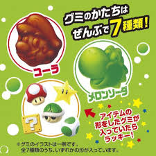 Nobel Super Mario Cola and Melon Soda Gummy 85g