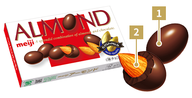 Meiji Almond Chocolate 79g
