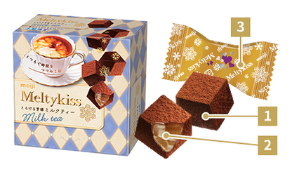 Meiji Meltykiss Milk Tea Chocolate 53g