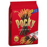 Glico Pocky Chocolate Share Bag Biscuit Sticks 8 Packs