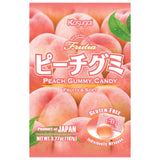 Kasugai Frutia Peach Gummy Gluten Free- 107g