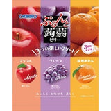 Orihiro Purunto Konjac Jelly Grape, Apple & Mandarin Orange 6 Pack (20g×6)