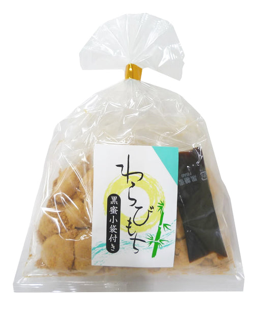 Seiki Japanese Warabimochi with Kuromitsu (Black Sugar Syrup) 200g