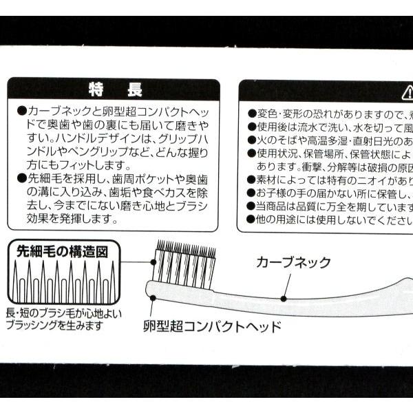 Seiwapro Dental Care Ultra-Fine Bristle Compact Head Toothbrush 2 Packs
