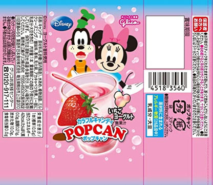 Glico Disney Popcan Mickey Shape Lollipop 30pcs