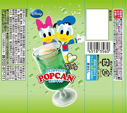 Glico Disney Popcan Mickey Shape Lollipop 30pcs
