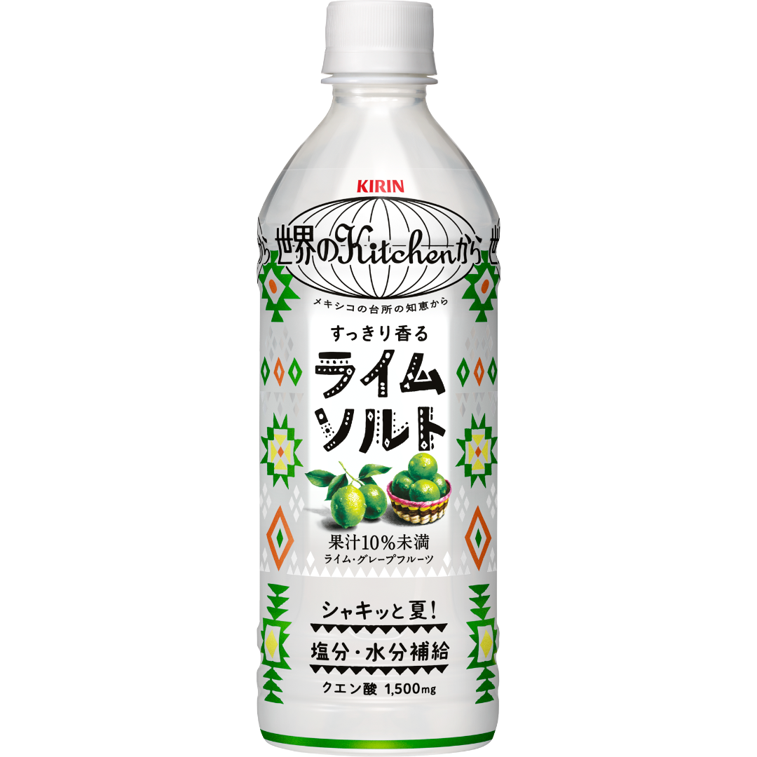 Kirin Sekai no Kitchen Refreshing Salty Lime Drink 500ml