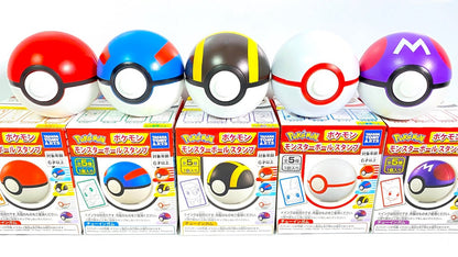 Takara Tomy Pokémon Monster Ball Stamp With Chewing Gum (Random) 1pc