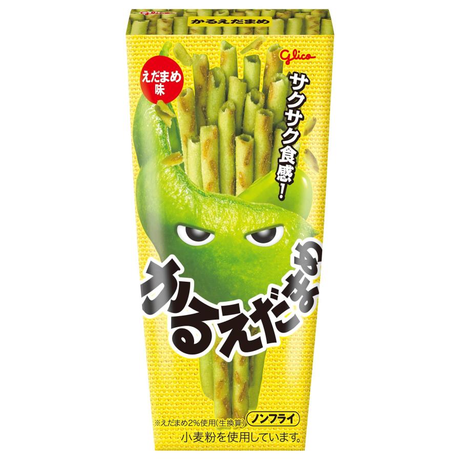 Glico Karu Edamame Savory Edamame Snaps Non-Fried 36g
